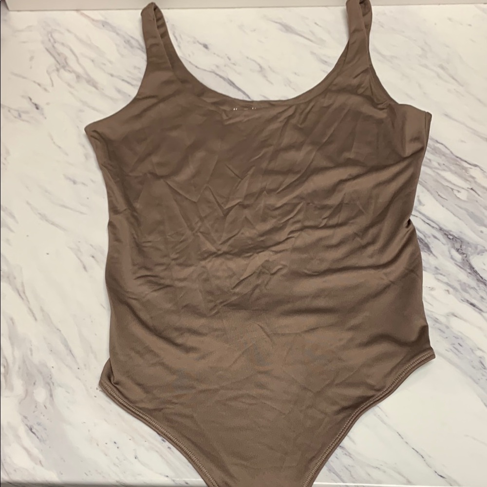 Abercrombie & Fitch Soft Brown Bodysuit